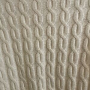 Jason Wu Ivory Cable Knit Sweater